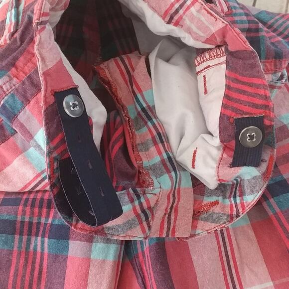 Crazy 8 Plaid Shorts Size 14 - Picture 5 of 6